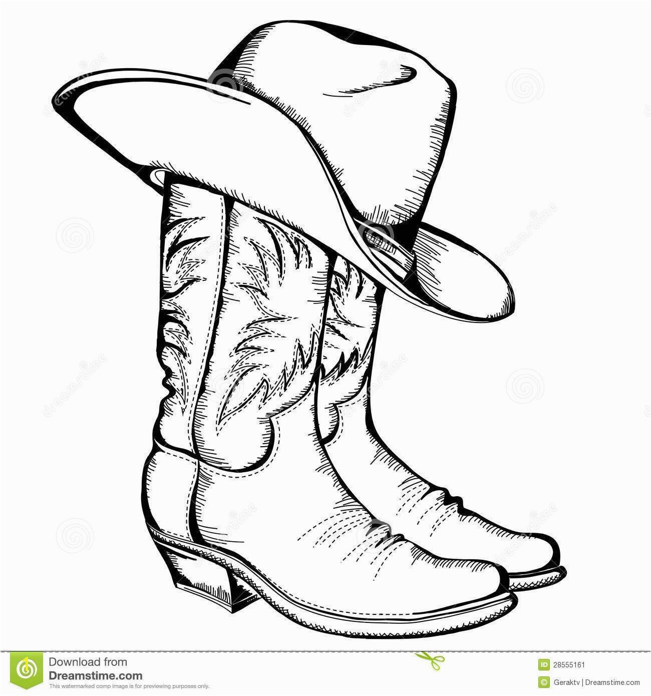 Amazing Cowboy Hat Coloring Page Printable Image Rodeo Style And Entrancing Hats Within Cowboy Hat Coloring Page
