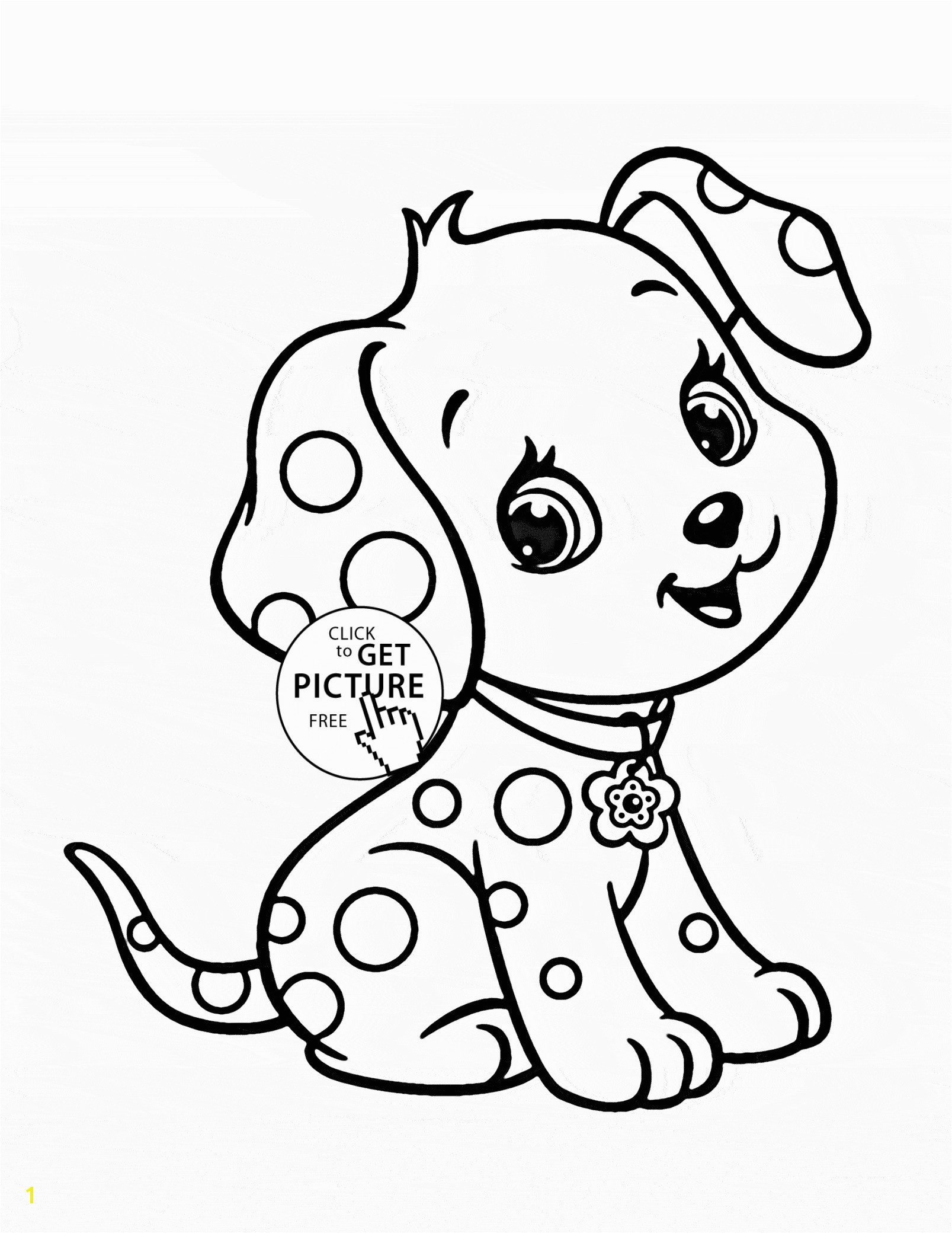 Cute Dog Coloring Pages Luxury Baby Animal Coloring Pages Beautiful Cartoon Puppy Coloring Page for