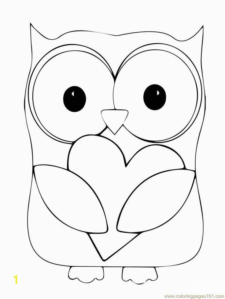 Cute Owl Coloring Pages 1105 Best Coloring Pages Pinterest