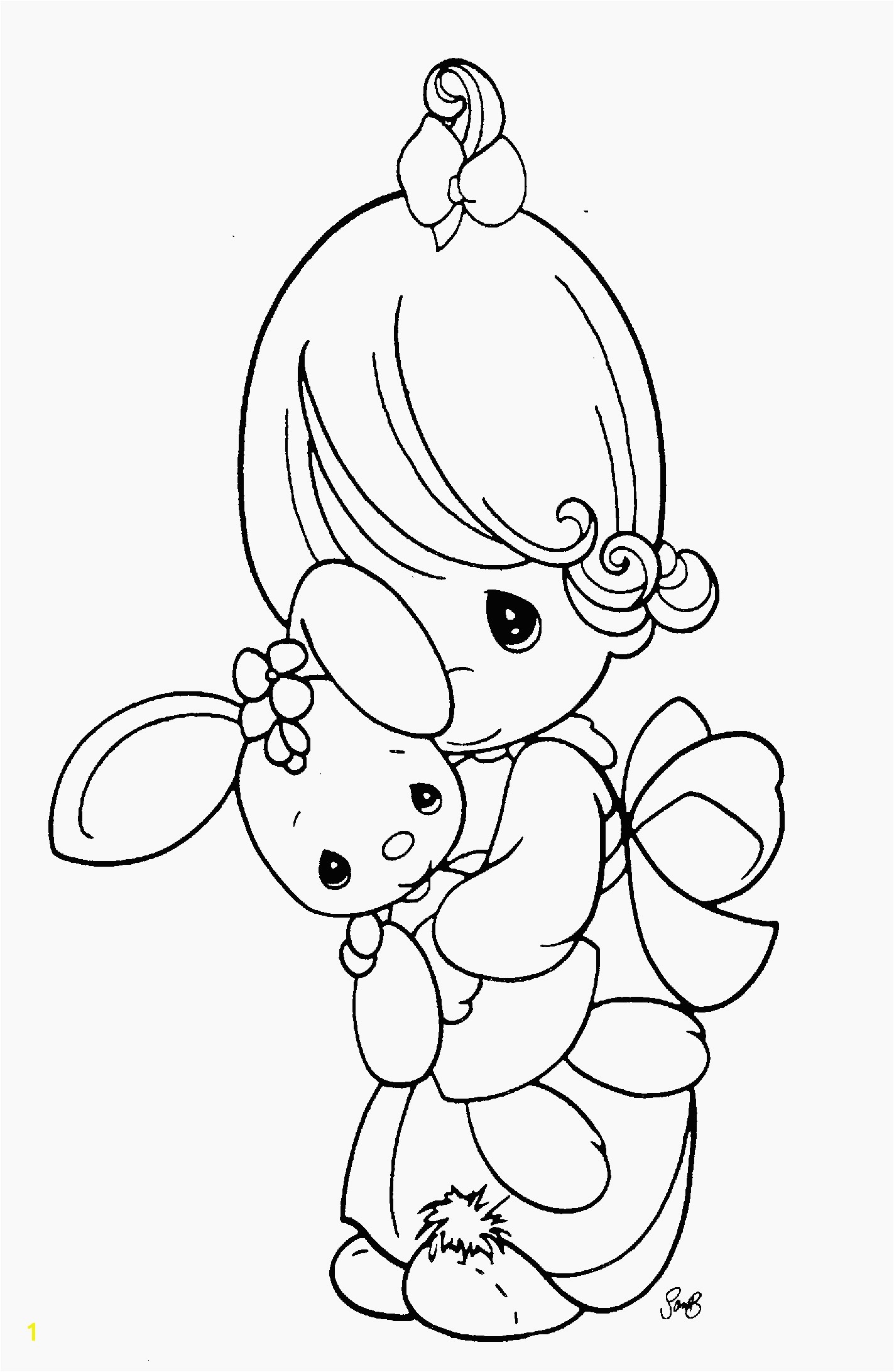 Free Printable Precious Moments Coloring Pages Inspirational Precious Moments Angel Drawing at Getdrawings Free for