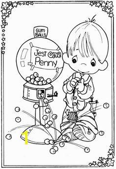 Coloring Pages precious moments