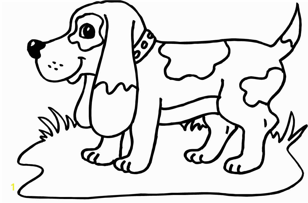 Cute Puppy Coloring Pages for Girls Printable Od Dog Coloring Pages Free Colouring Pages