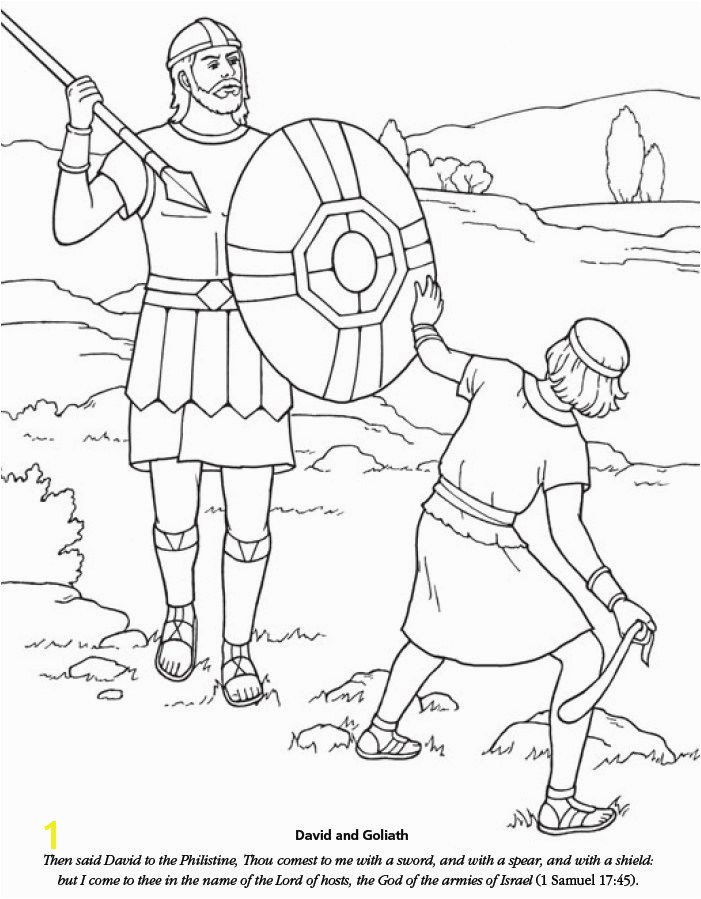 LDS Games Color Time David and Goliath