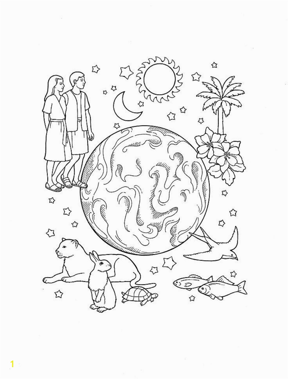 15 Elegant Day 6 Creation Coloring Page graph