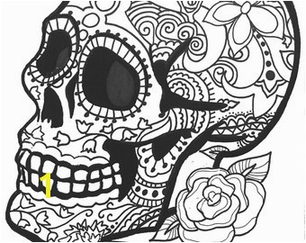 Day the Dead Skeleton Coloring Pages Inspirational Art therapy Coloring Pages Coloring Pages Day