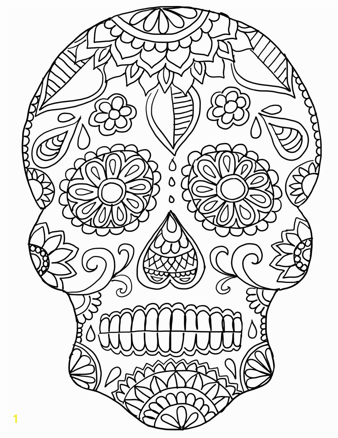 Day the Dead Skeleton Coloring Pages Best Da De Los Muertos Day the