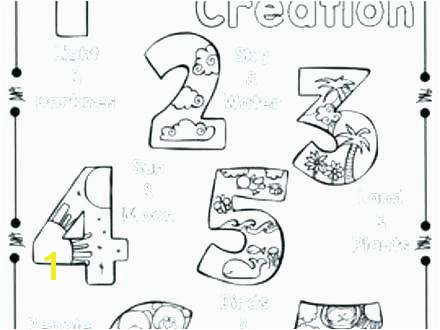 Days Of Creation Coloring Pages Days Creation Coloring Pages Elegant 6 Days Creation Pages