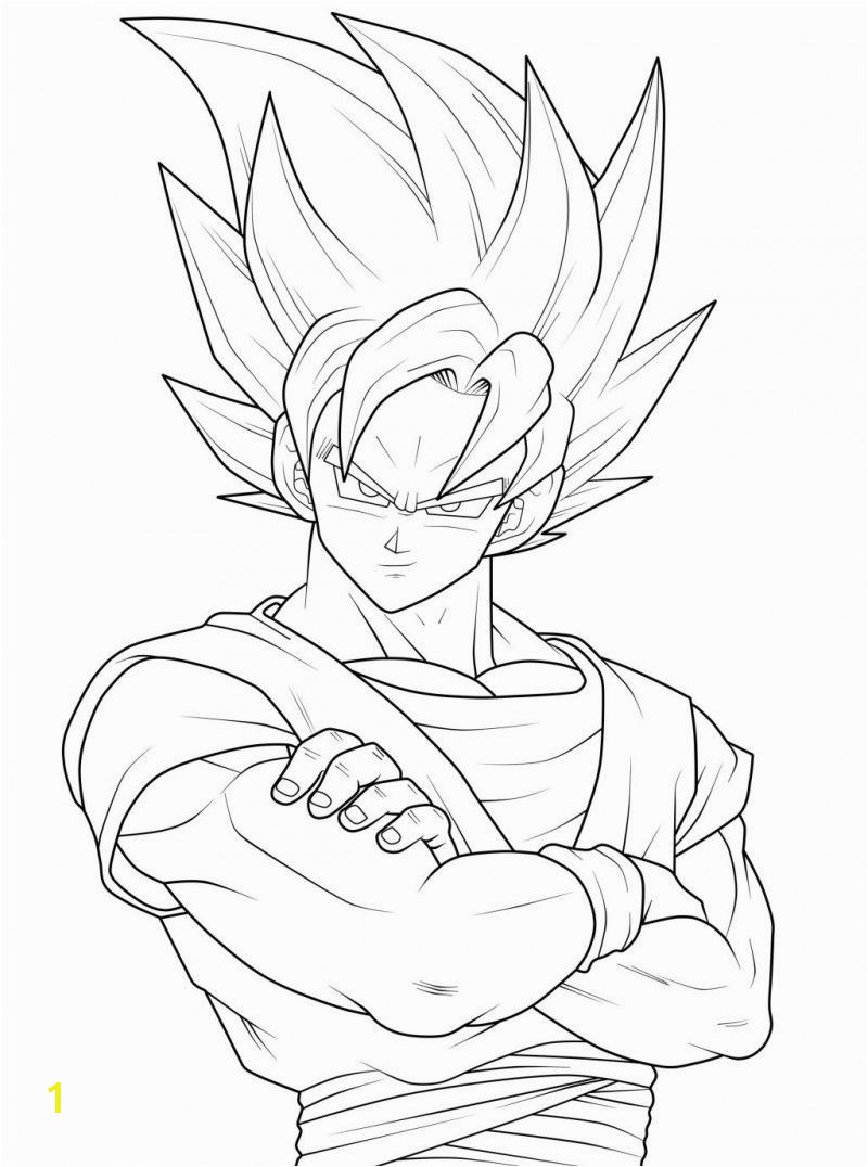 Dragon Ball Coloring Pages Goku