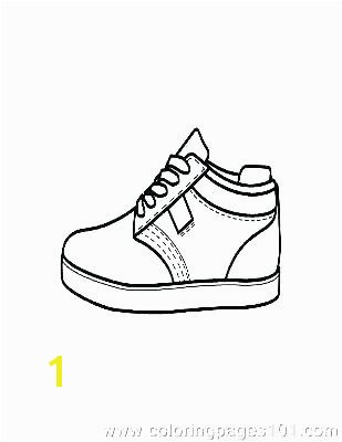 shoes coloring pages sheets shoe printable kd sneaker co