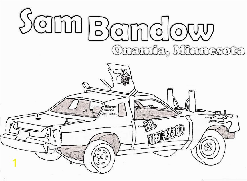 28 Collection of Derby Car Coloring Pages