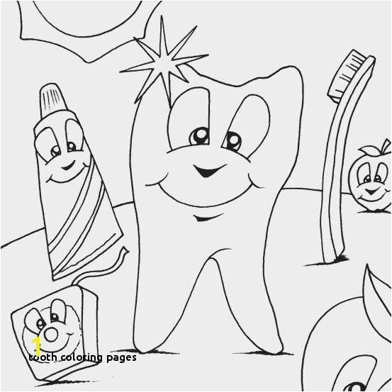 Dental Coloring Pages for Preschool 24 tooth Coloring Pages