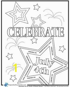 Preschool Coloring Pages For 4th July Preschool July 4thIndependence Day Worksheets And Printables