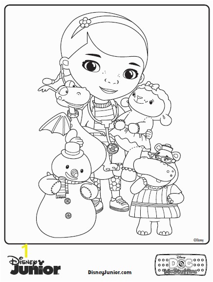 doc mcstuffins coloring pages