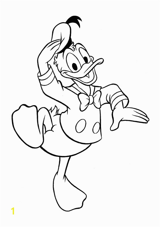 Donald Duck Coloring Pages to Print for Free Free Printable Donald Duck Coloring Pages for Kids
