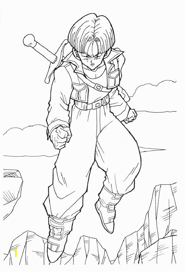 Dragon Ball Z Coloring Page 18beautiful Dbz Coloring Book Clip Arts & Coloring Pages