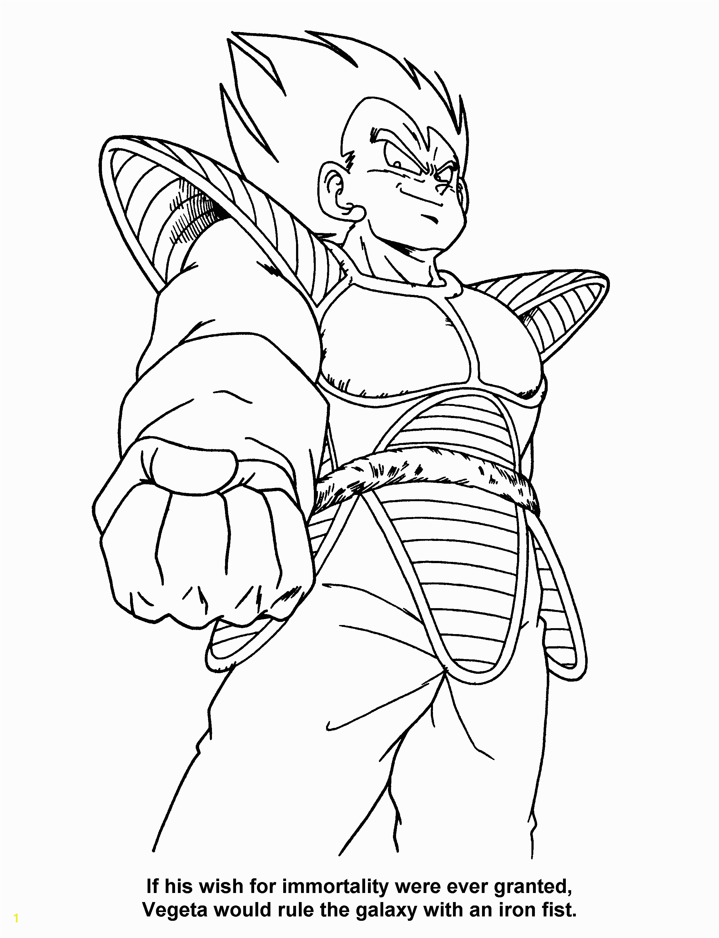 Dragon Ball Z Coloring Page Dragon Ball Z Coloring Pages Coloringpages1001