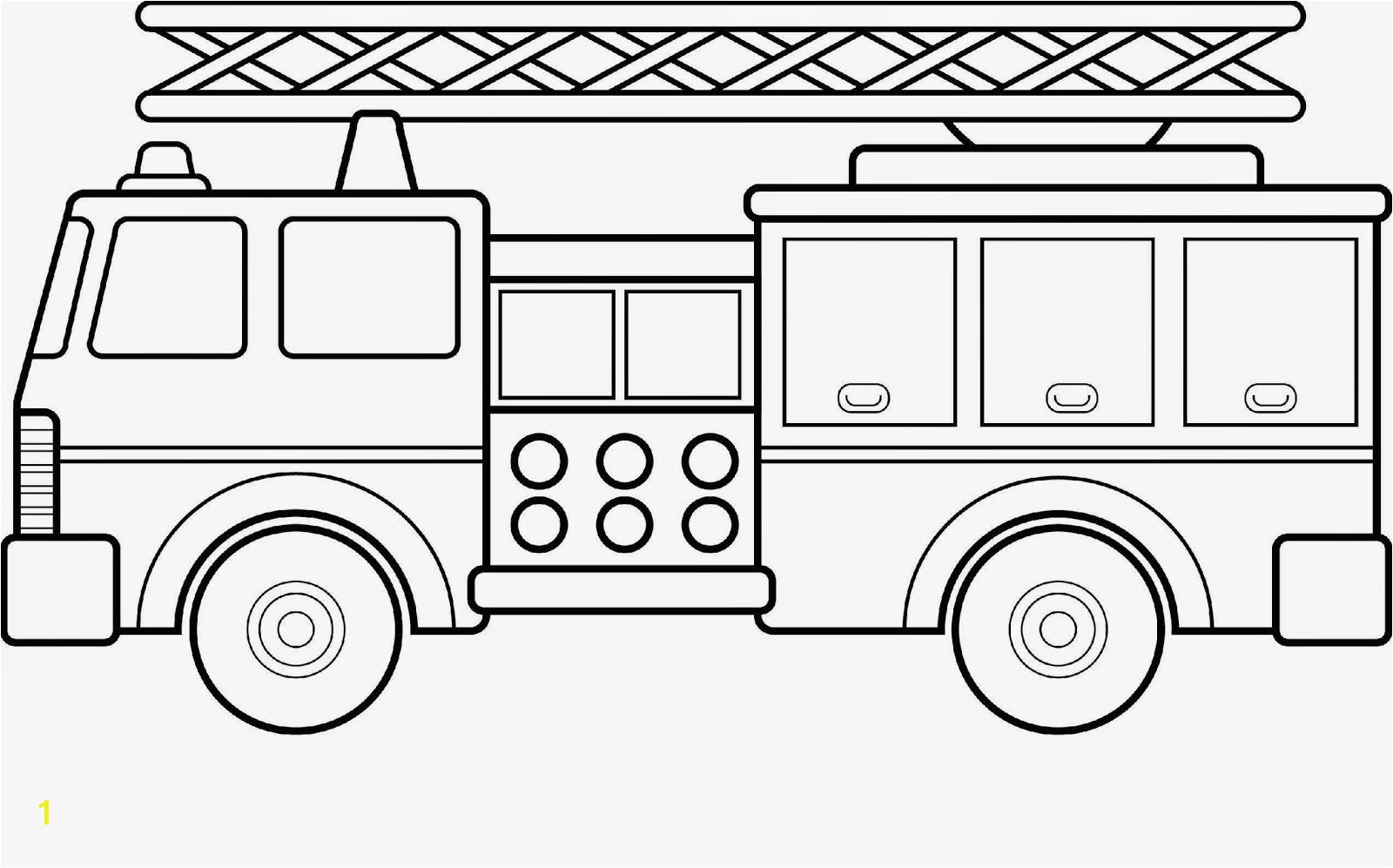 Free Printable Fire Truck Coloring Pages for Kids – Fun Time