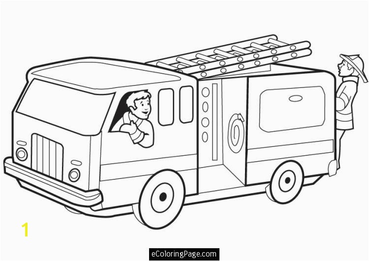 Dump Truck Coloring Book Pages Fireman Coloring Pages Printable