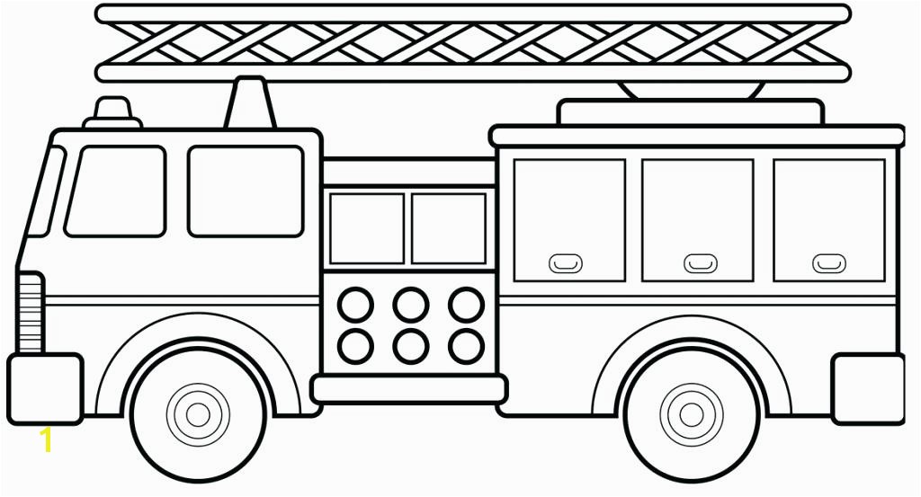 Dump Truck Coloring Pages for toddlers Coloring Fire Truck Coloring Pages Firetruck Page Free Media Cute