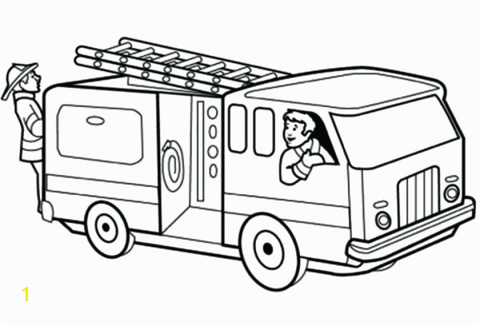 960x652 Free Fire Truck Coloring Pages Printable Also Printable Fire Truck