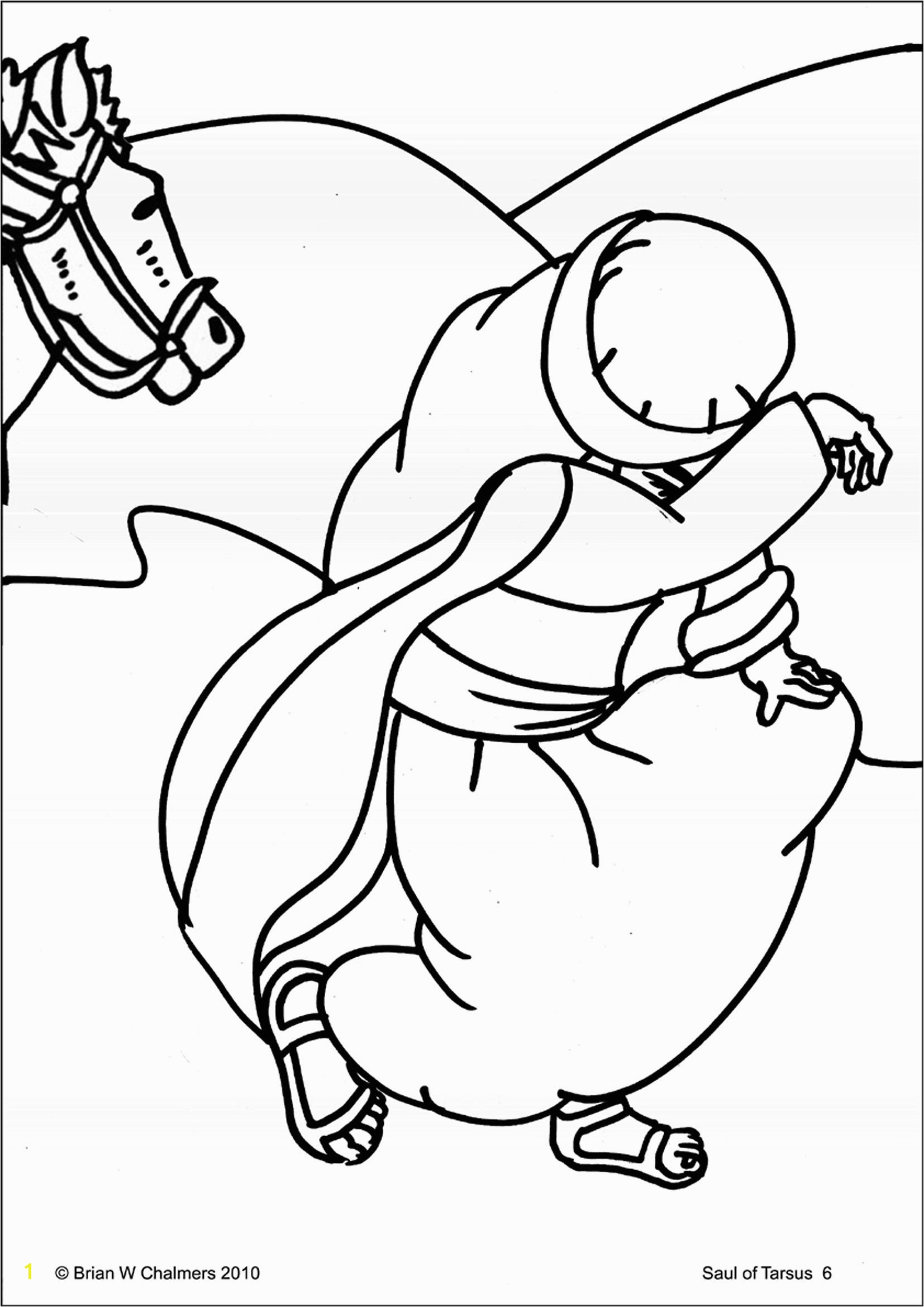 Early Church Coloring Page Day 1 Acts 9 Coloring Sheet Extra Activity for Early Finishers