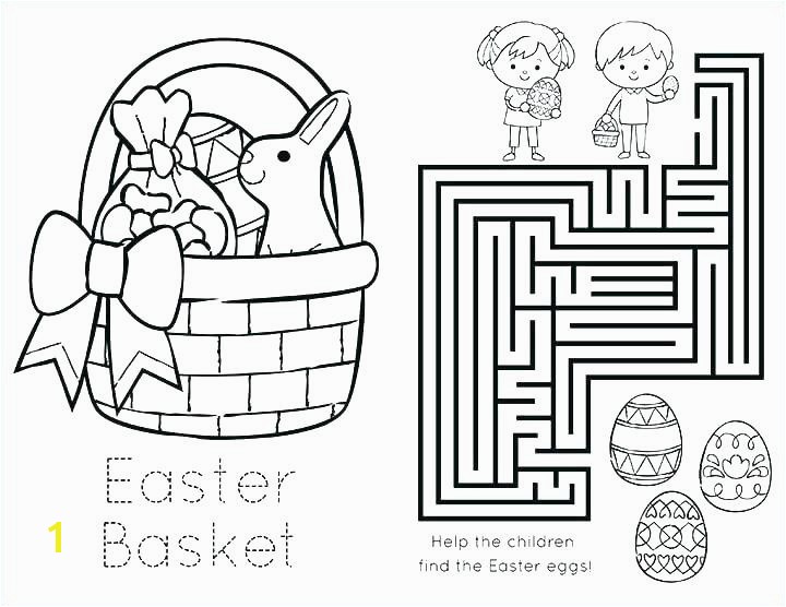 Easter Basket Coloring Pages Free Easter Coloring Pages Luxury Cute Easter Coloring Pages Free