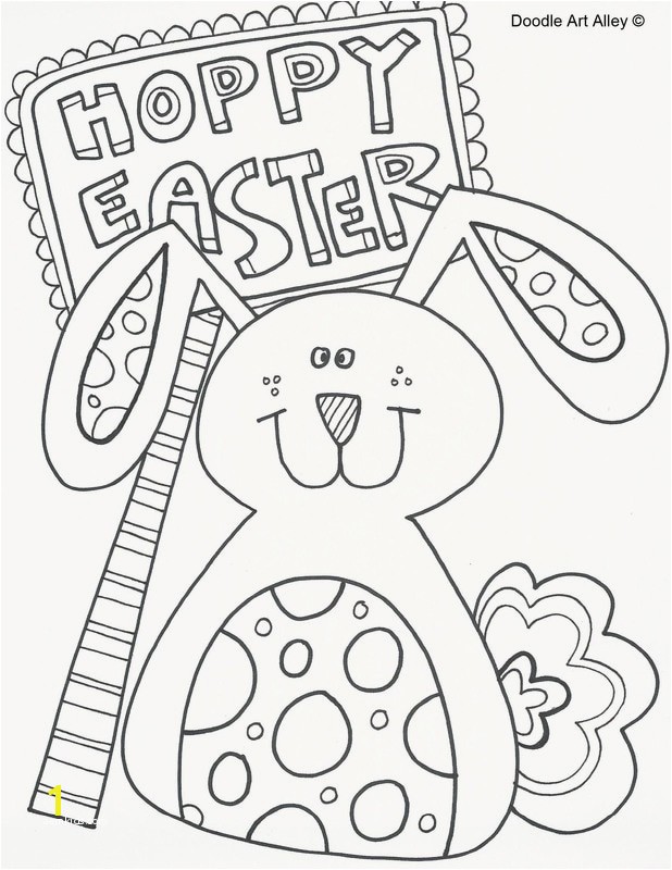 Free Easter Coloring Sheets Appealing Easter Coloring Pages Doodle Art Alley Portrait