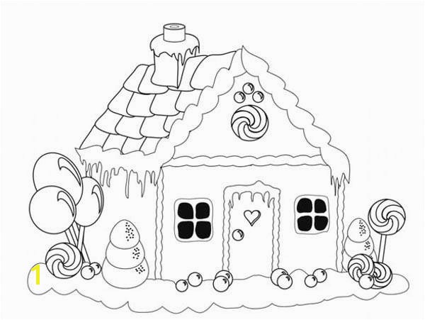 Christmas Coloring Pages Gingerbread Girl Inspirational Gingerbread House Drawing at Getdrawings