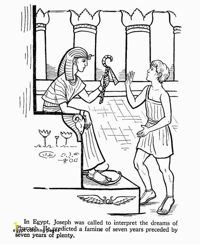 Egyptian Coloring Pages 20 Egypt Coloring Pages