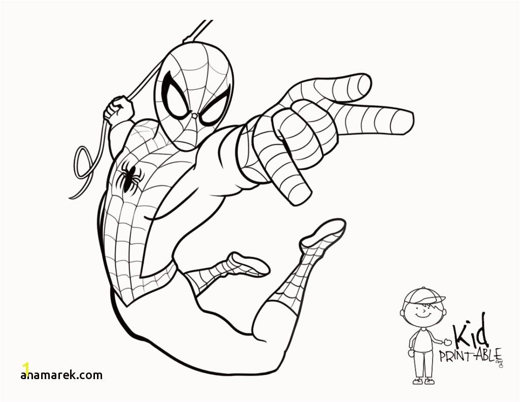 spiderman coloring book coloring page