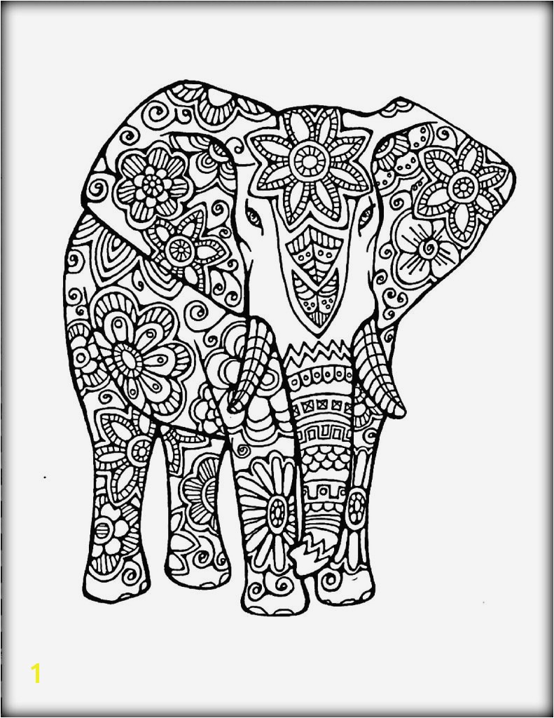 Elephant Mandala Coloring Pages Printable Free Mandala Coloring Pages Animals Stunning Elephant Mandala