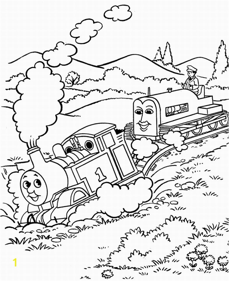 786x965 Thomas the Tank Engine Coloring Pages 6