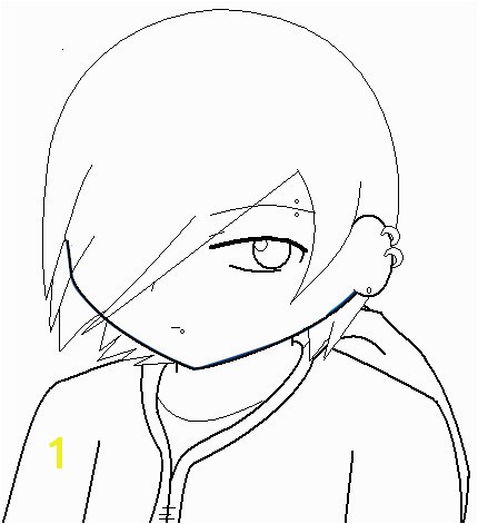 Emo Boy Coloring Pages Emo Boy Coloring Page by On Deviantart