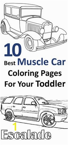 Top 25 Free Printable Muscle Car Coloring Pages line