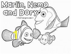 disney cartoon characters Marlin Nemo and Dory finding dory movie coloring pages printable for kidsnding dory connect the dots coloring booknding