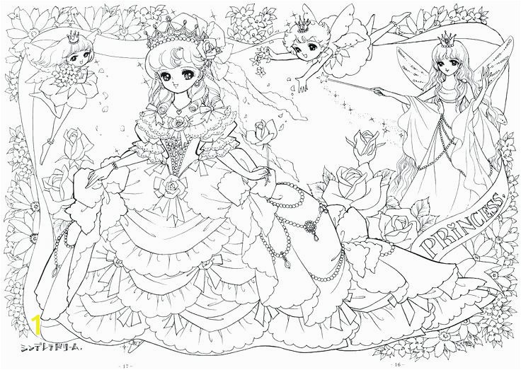 Coloring Manga Pages Very Detailed Anime Fairy Tale Coloring Page Manga Coloring Pages Pdf