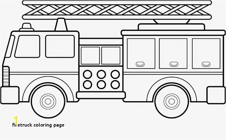 Firetruck Coloring Page 21 Best Winter Pinterest