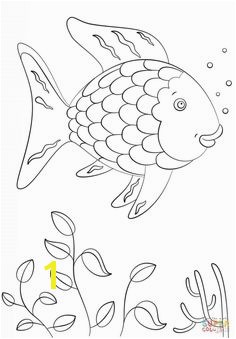 Rainbow Fish coloring page from Rainbow Fish category Select from printable crafts of cartoons nature animals Bible and many more