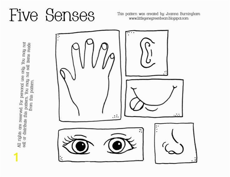 Five Senses Coloring Pages Free Five Senses Coloring Pages Beautiful Five Senses Coloring Pages Free