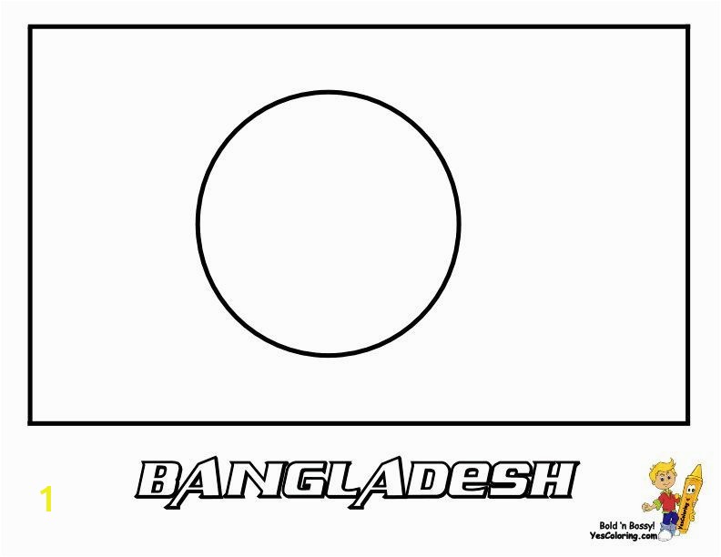 Flags Of Europe Coloring Pages Print Out This International Flag Bangladesh Coloring Page