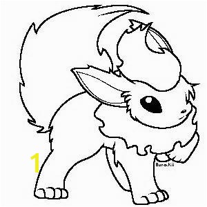 pokemon coloring pages flareon