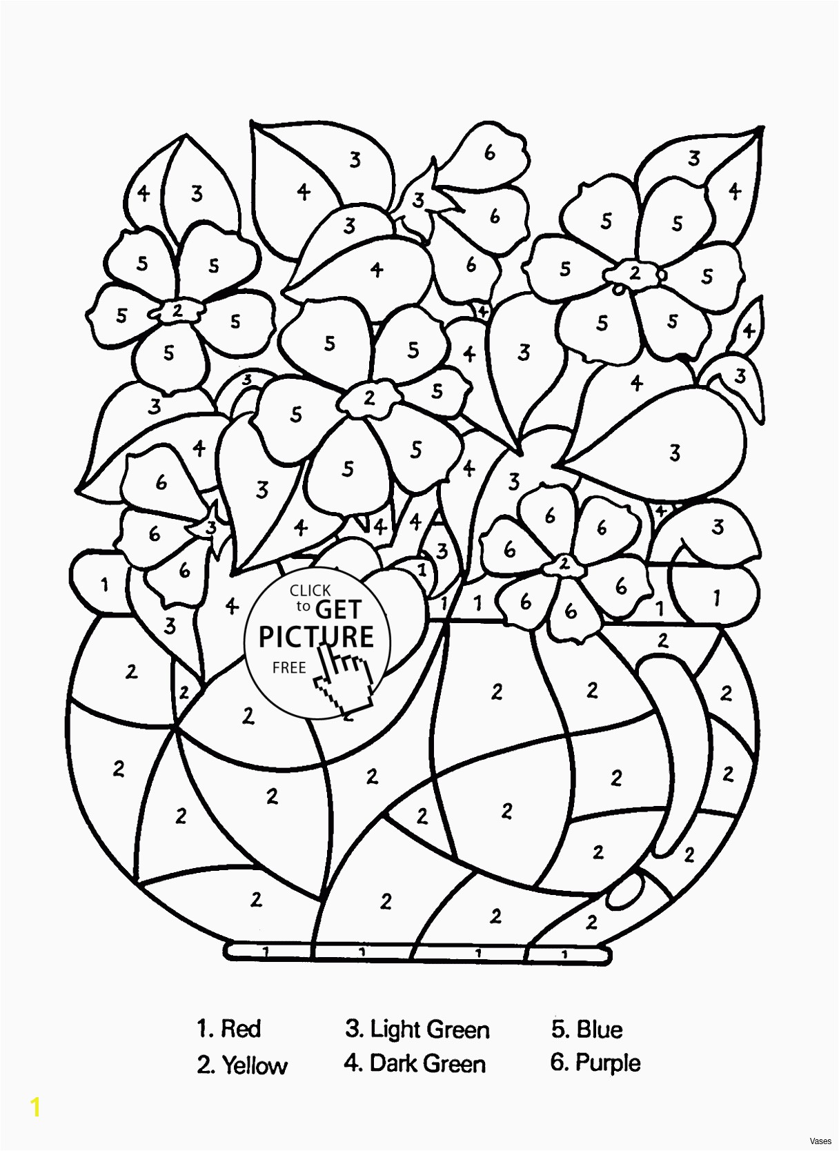 Flower Images Coloring Pages Vases Flower Vase Coloring Page Pages Flowers In A top I 0d and Free