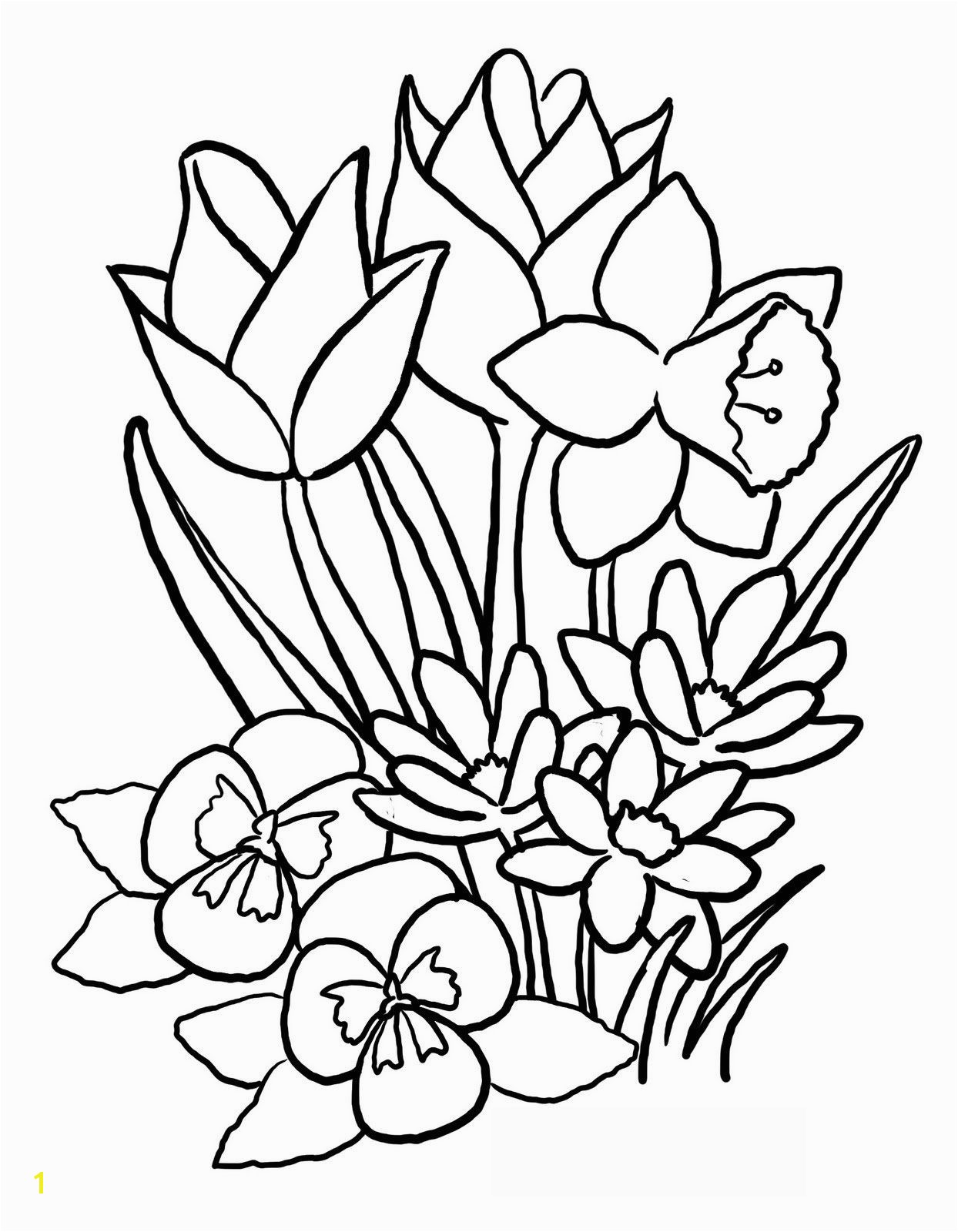 Flowers Coloring pages Printable Flower Coloring Pages These printable flower coloring pages are free Coloring pictures and sheets of f