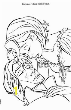 Flynn Rider and Rapunzel Coloring Pages 156 Best Tangled Colouring Pages Images On Pinterest