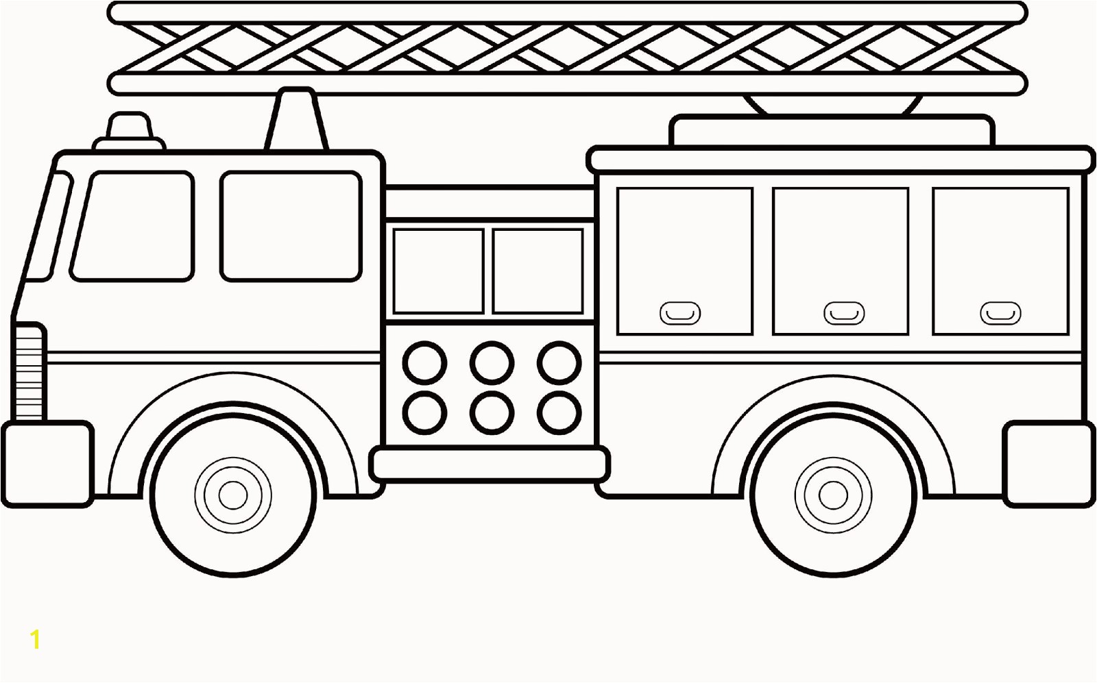 Gallery of truck coloring page