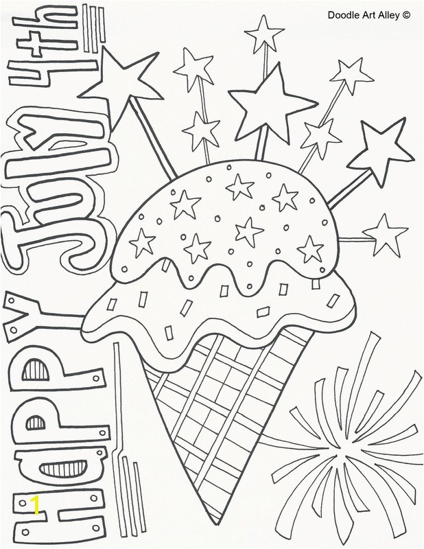 Fourth July Coloring Pages Best Coloring Pages For July