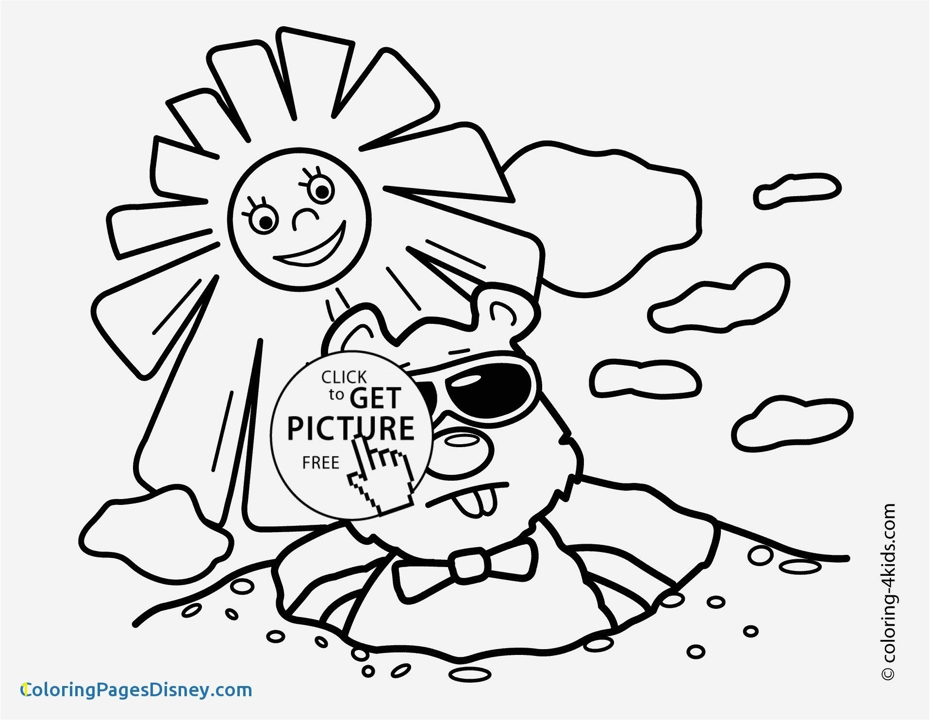 Free Coloring Pages for Groundhog Day Groundhog Day Printable Coloring Sheets New Groundhog Day Worksheets