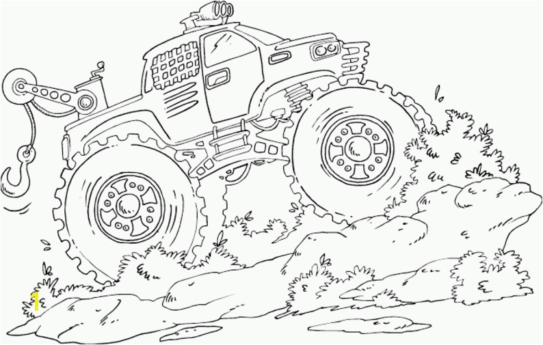 Free Coloring Pages Monster Jam Trucks Free Printable Monster Truck Coloring Pages for Kids