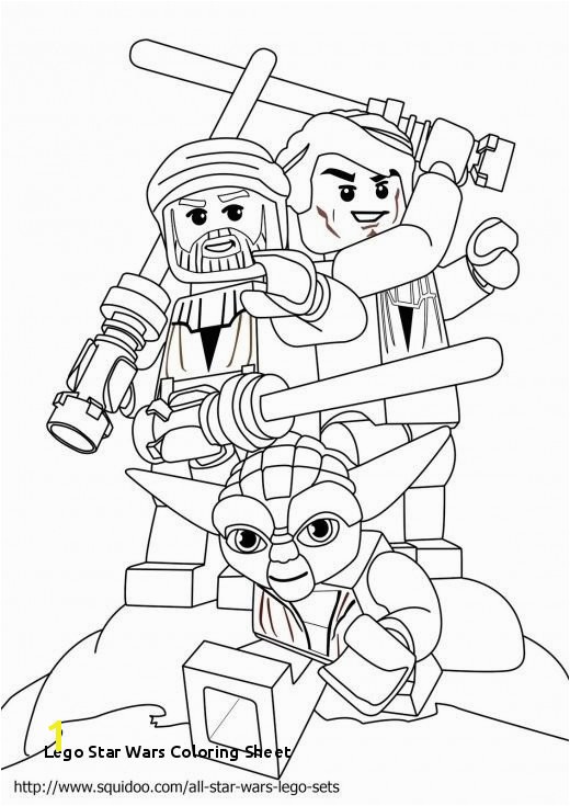 26 Lego Star Wars Coloring Sheet