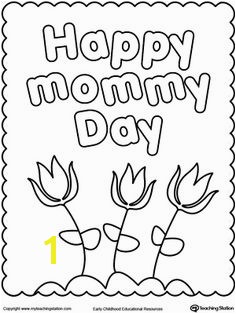 FREE Happy Mother s Day Coloring Page Worksheet Celebrate mommy by giving